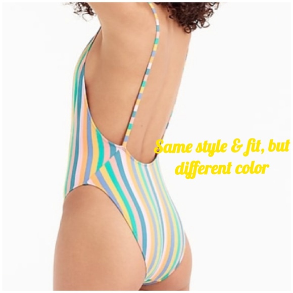 NWT J.Crew Playa Striped Newport One Piece XXS - Picture 7 of 8
